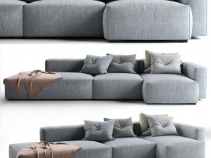 sofa mags soft 3D Model