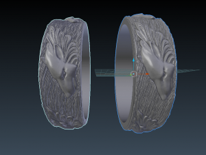 rings wolfs Modèles 3D en vedette