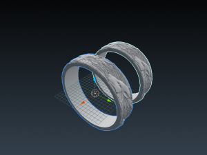 rings wolfs Modèles 3D en vedette