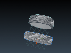 rings wolfs Modèles 3D en vedette