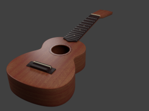 ukulele 3D Model