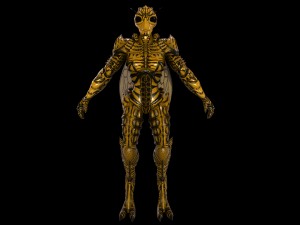 mutant wasp 3D Model