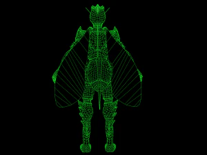 mutant wasp 3D Model