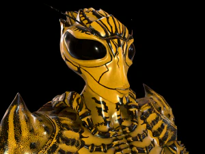 mutant wasp 3D Model