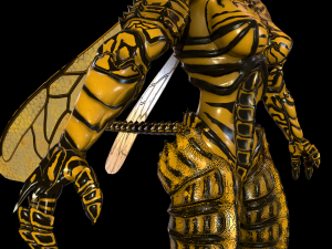 mutant wasp 3D Model