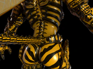 mutant wasp 3D Model