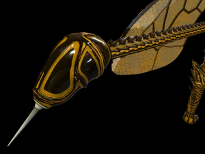 mutant wasp 3D Model