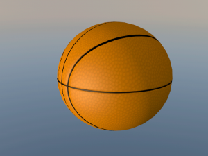 basketball Modèle 3D