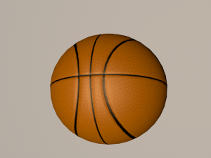 basketball Modèle 3D