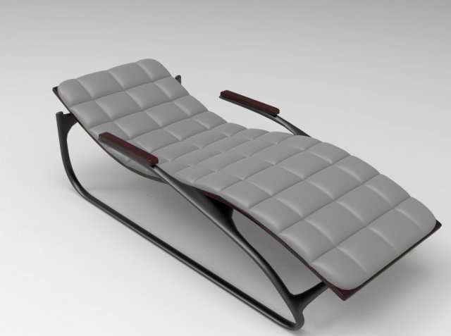 sunbed 3D-Modell .c4d .max .obj .3ds .fbx .stl .blend 