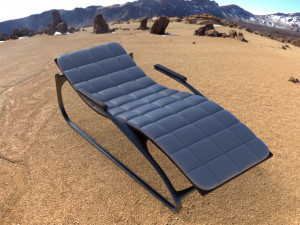 sunbed 3D-Modell