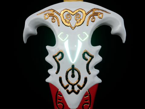 Fantasy Sword 3D Model