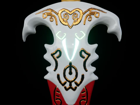 Fantasy Sword 3D Model