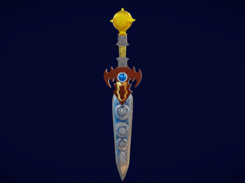 Spada del drago Modello 3D