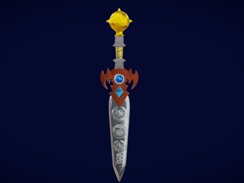 Dragon sword 3D 모델