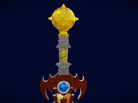 Spada del drago Modello 3D