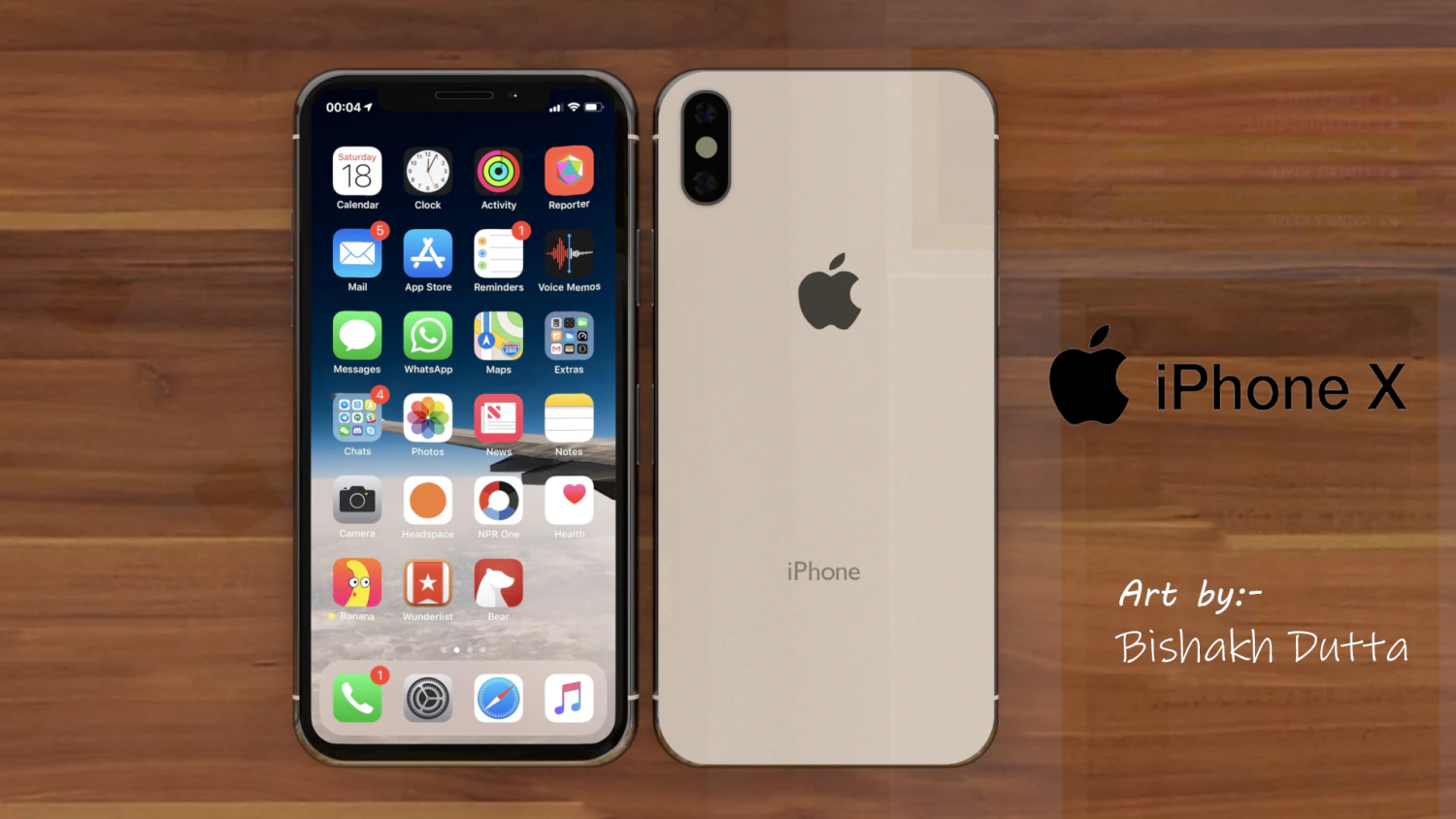 iphone x 3D Model .c4d .max .obj .3ds .fbx .stl .blend 