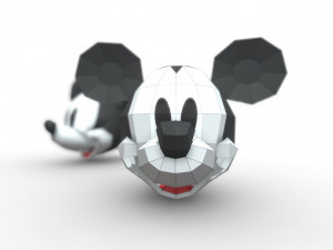 mickey mouse mask 3D-Modell