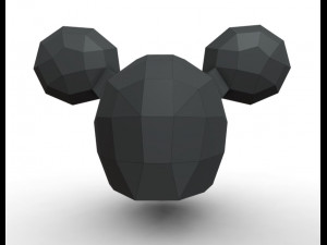 mickey mouse mask 3D-Modell