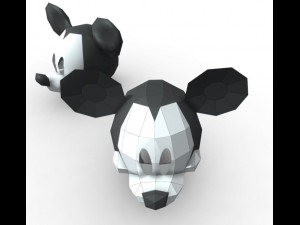 mickey mouse mask 3D-Modell