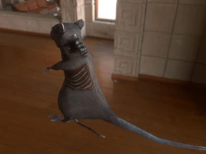 rat zombie 3D Model