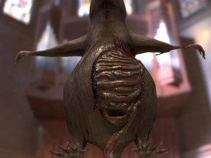 rat zombie Modelo 3D