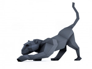 black panther 3D Модель