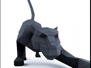 black panther 3D Модель