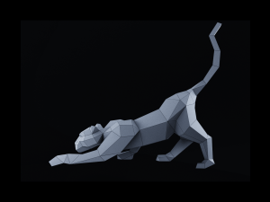 black panther 3D Модель
