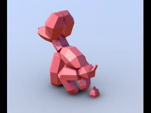 baloon dog 3D Model