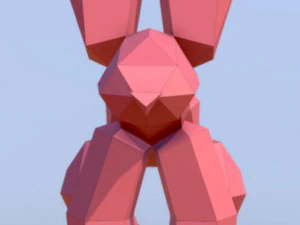 собака повітряна куля 3D Модель