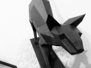 lowpoly cat sphynx 3d print model 3D Model