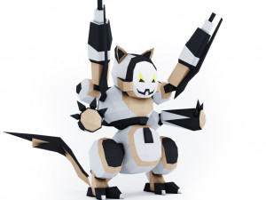 cat robot or catbot 3D Model