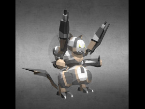 cat robot or catbot Modelo 3D