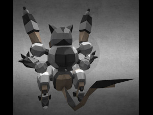 cat robot or catbot Modelo 3D