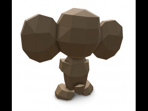 cheburashka Modello 3D