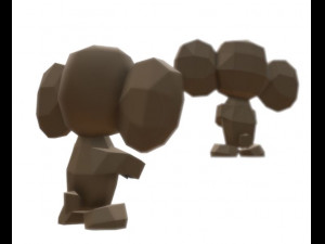 cheburashka Modello 3D
