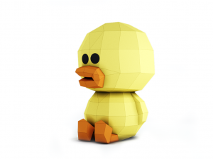 duck sally 3D मॉडल