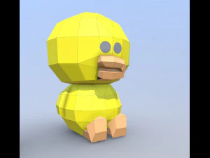sortie de canard Modèle 3D