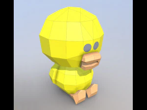 sortie de canard Modèle 3D
