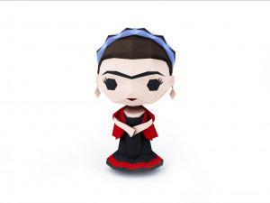 kahlo de rivera 3D Model