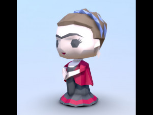 kahlo de rivera 3D Model
