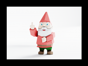 gnome Modello 3D