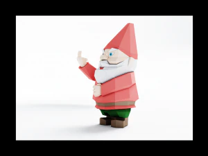 gnome 3D Model