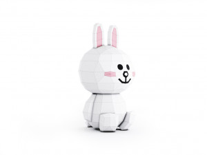 hare or rabbit cony 3D Model
