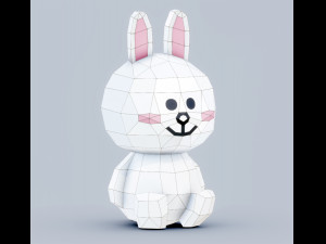 hare or rabbit cony 3D Model
