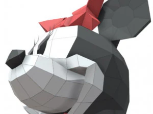 minnie mouse mask 3D Model