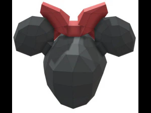 minnie mouse mask 3D Model