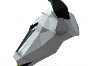 маска быка 3D Модель