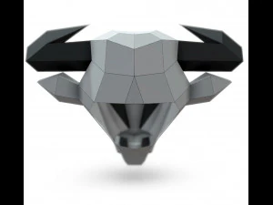 маска быка 3D Модель